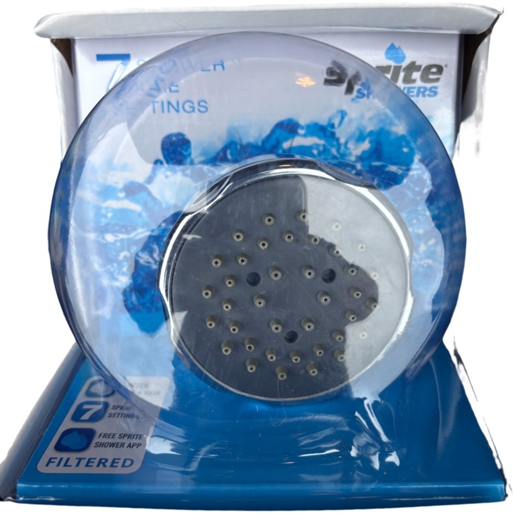 Sprite Showers AE7-CM Pure 7-Setting One Filtered Shower Head